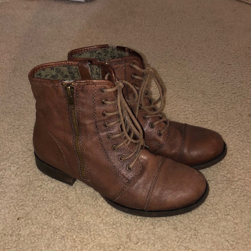 Steve Madden Combat Boots